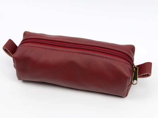 Estuche para bolígrafo Milloo Rec en color burdeos