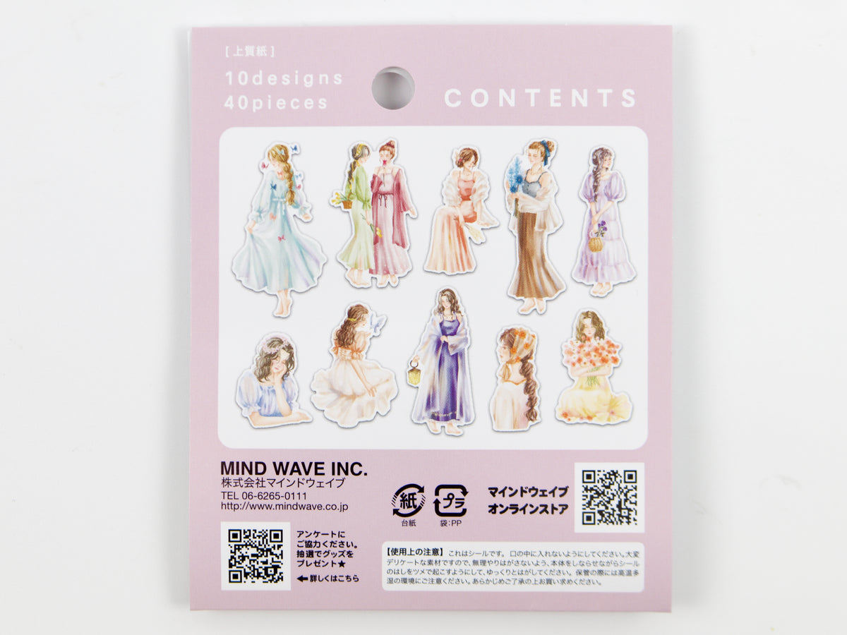 Mind Wave Amie Girl Stickers