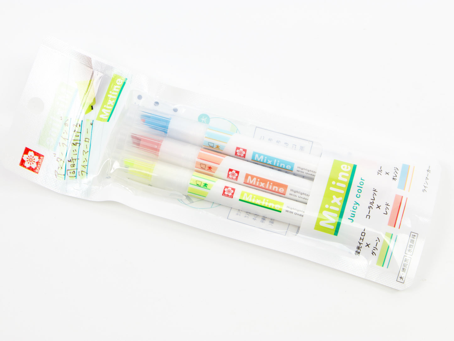 Juego de 3 colores Sakura Mixline