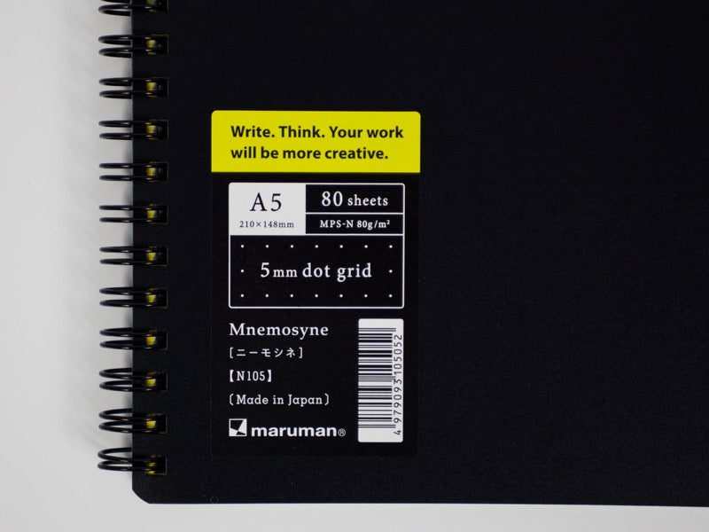 Mnemosyne A5 Dot Grid 5 MM