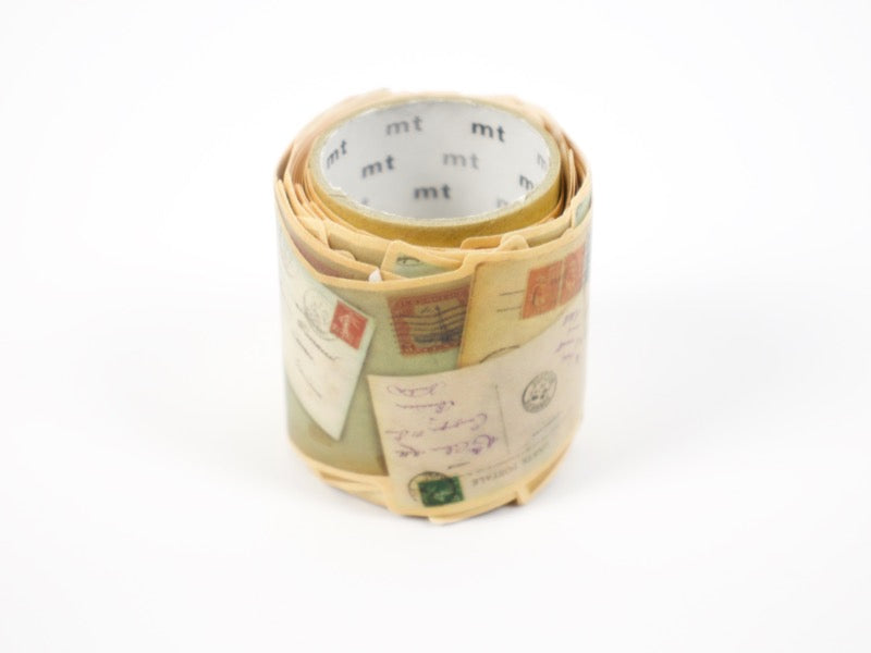 Lettre découpée mt FAB - Courrier vintage