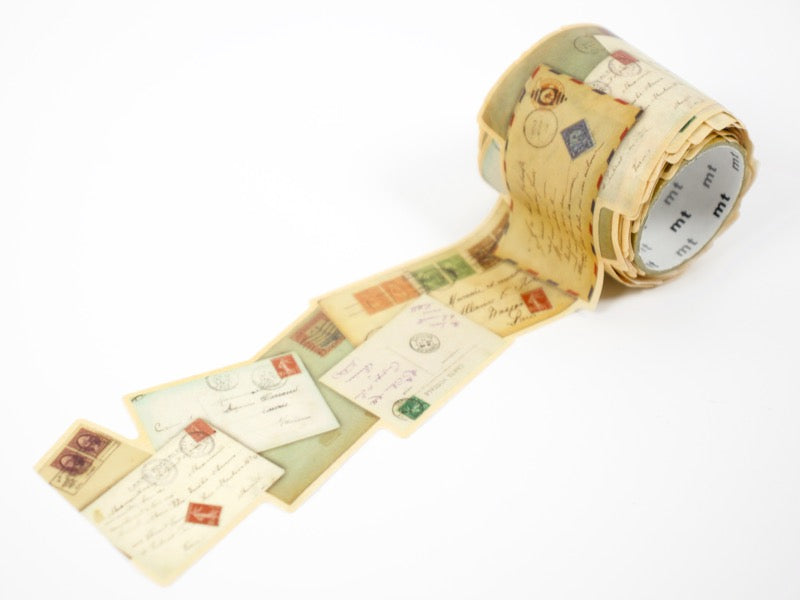 Lettre découpée mt FAB - Courrier vintage