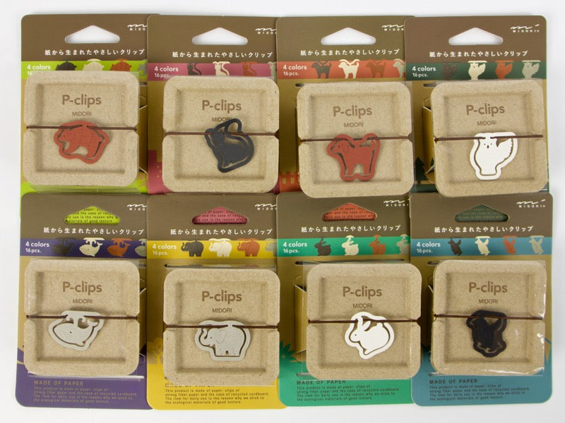 Clips en forma de P de Midori