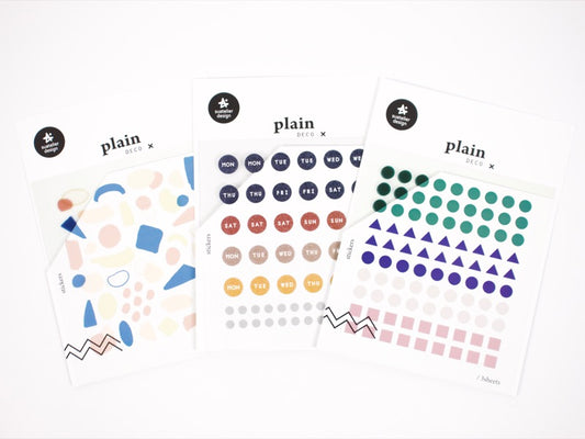 Suatelier Plain Deco for Planners and Notebooks