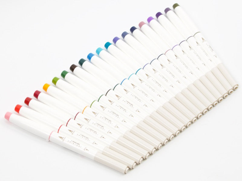 Juego de pinceles y tinta fina de 5 colores Sailor Shikiori