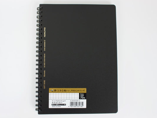 Cuaderno de anillas suave Kokuyo Business A5