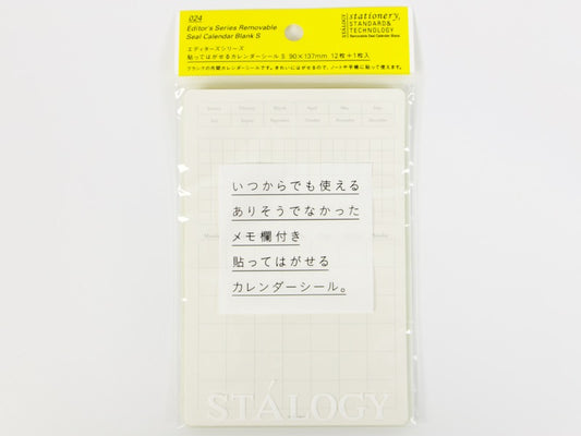 Autocollants pour calendrier Stalogy taille S 024