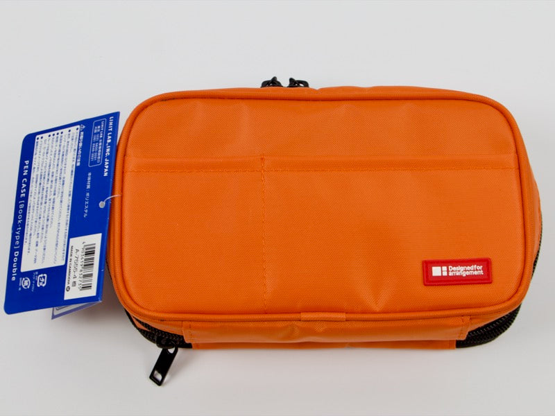 Lihit Lab Book Type Pen Case Double