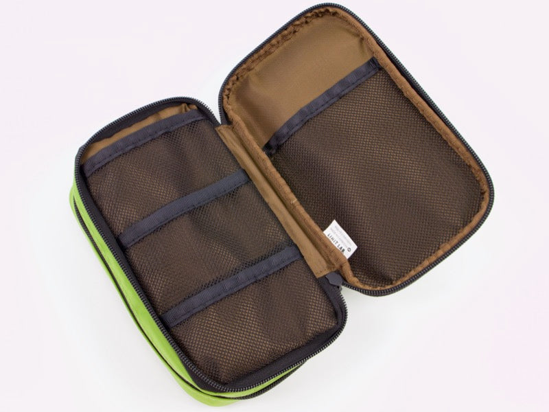 Lihit Lab Book Type Pen Case Double