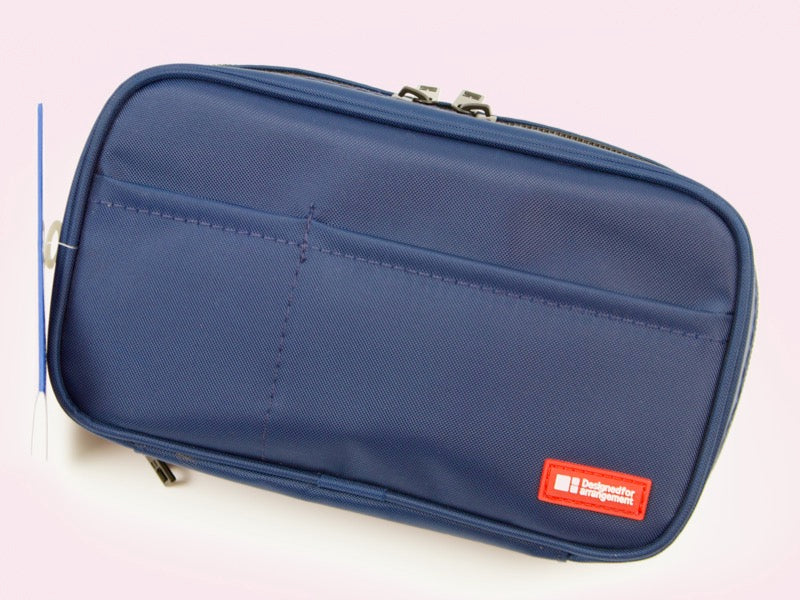 Lihit Lab Book Type Pen Case Double