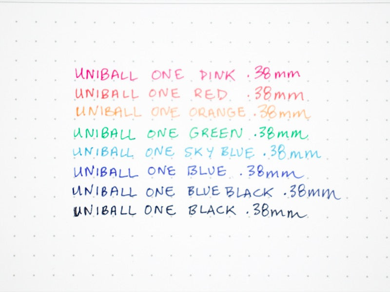 Uniball One 8 Color Set