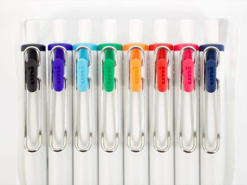 Uniball One 8 Color Set