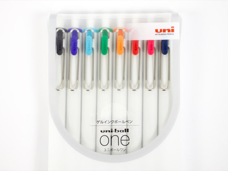 Uniball One 8 Color Set