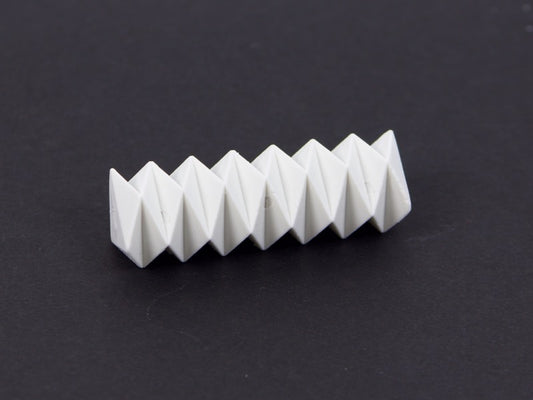 ZIGZAG Polygonal Eraser White